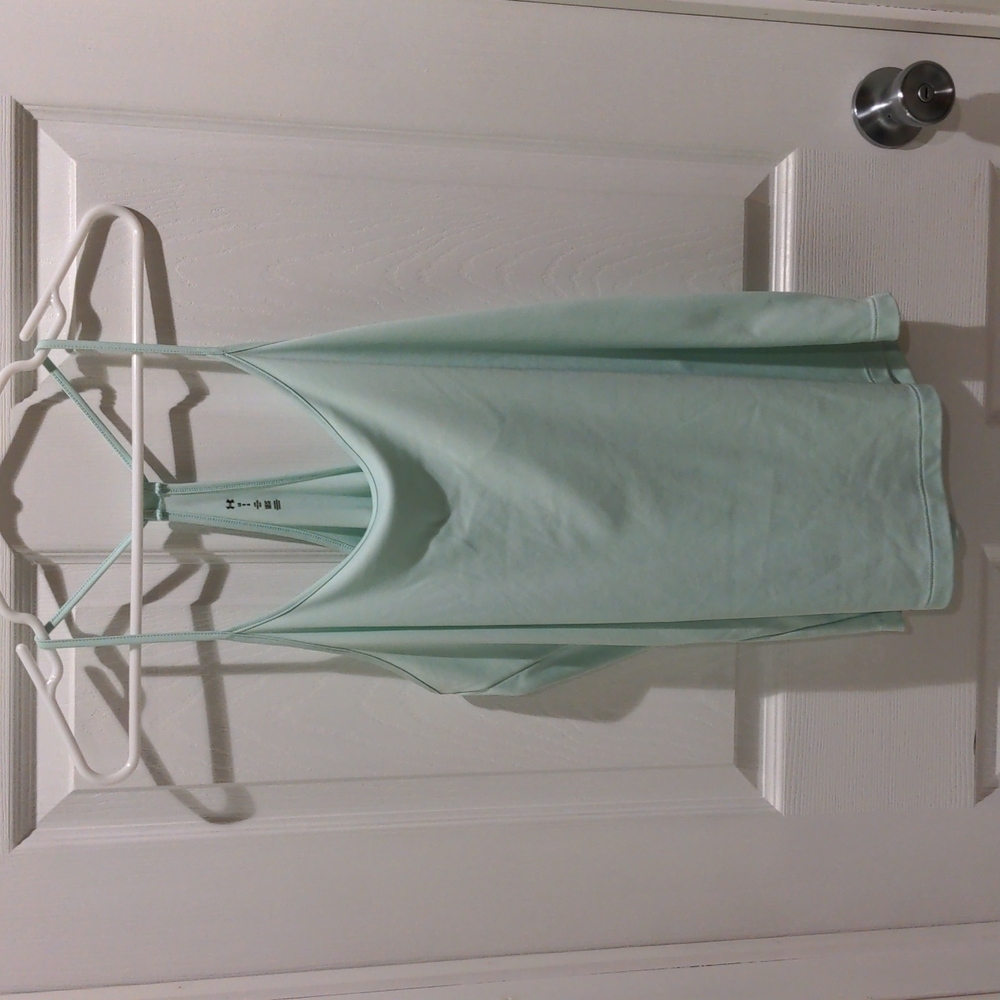 Under armour large mint green athletic tank top
